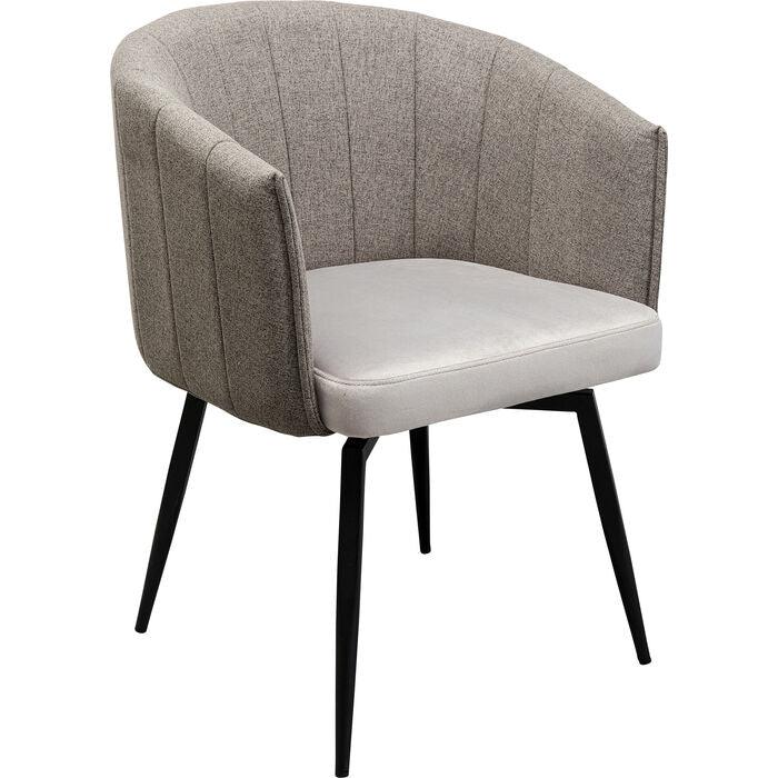 Merida Velvet Swivel Chair (2/Set) - WOO .Design