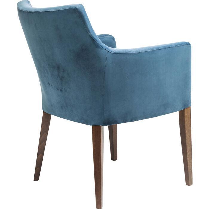 Mode Velvet Chair with Armrest - WOO .Design