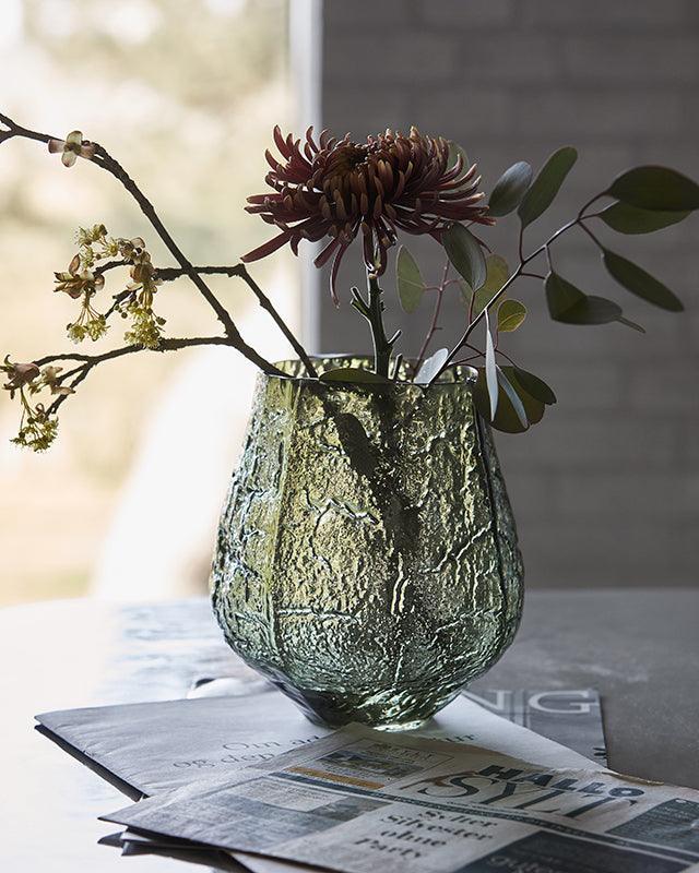Moun Dark Green Vase - WOO .Design