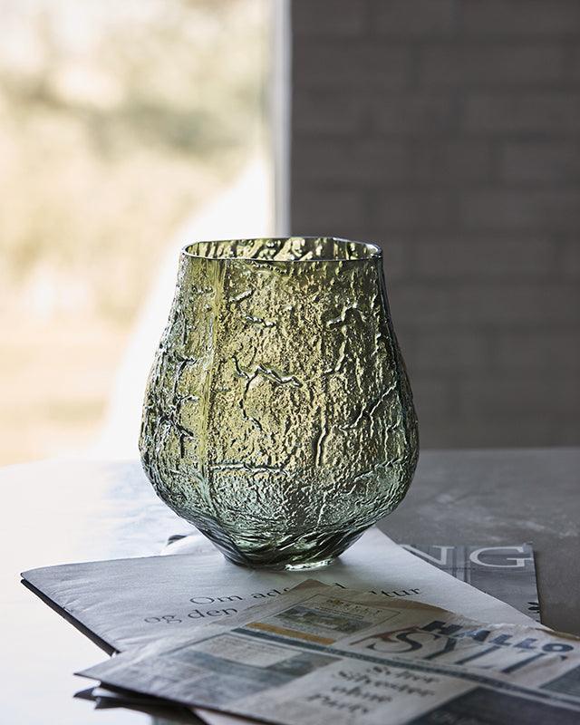 Moun Dark Green Vase - WOO .Design