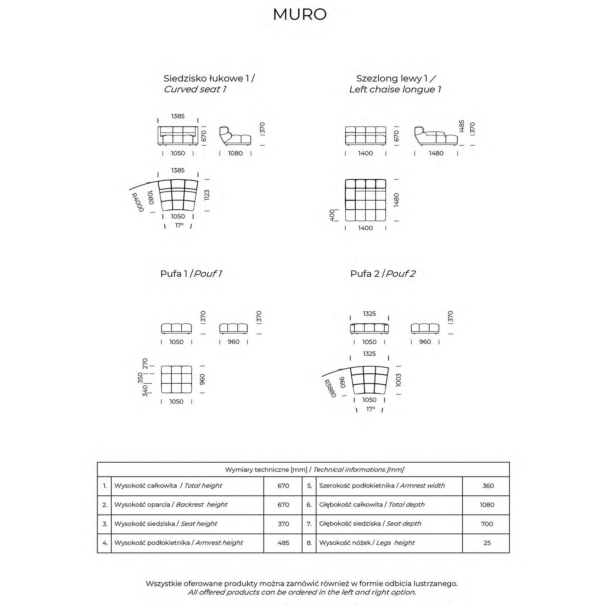 Muro Modular Sofa