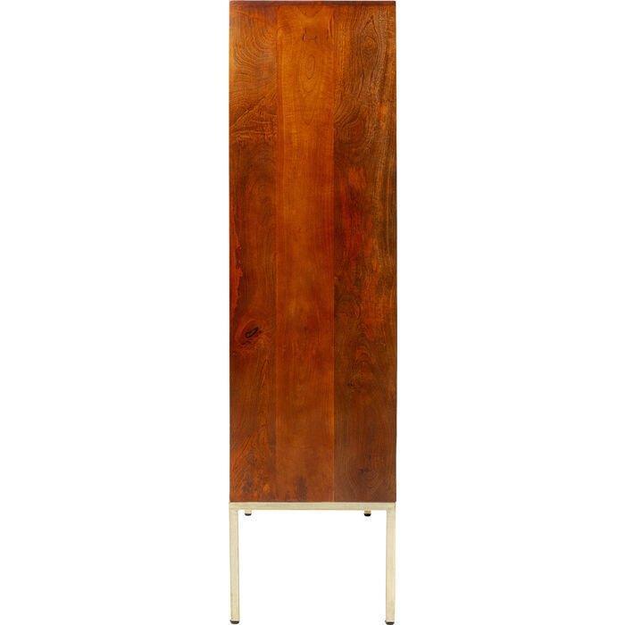 Muskat Brown Wooden Wardrobe - WOO .Design