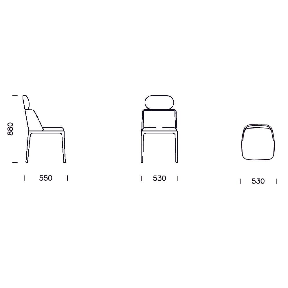 Must I Armchair (2/Set) - WOO .Design