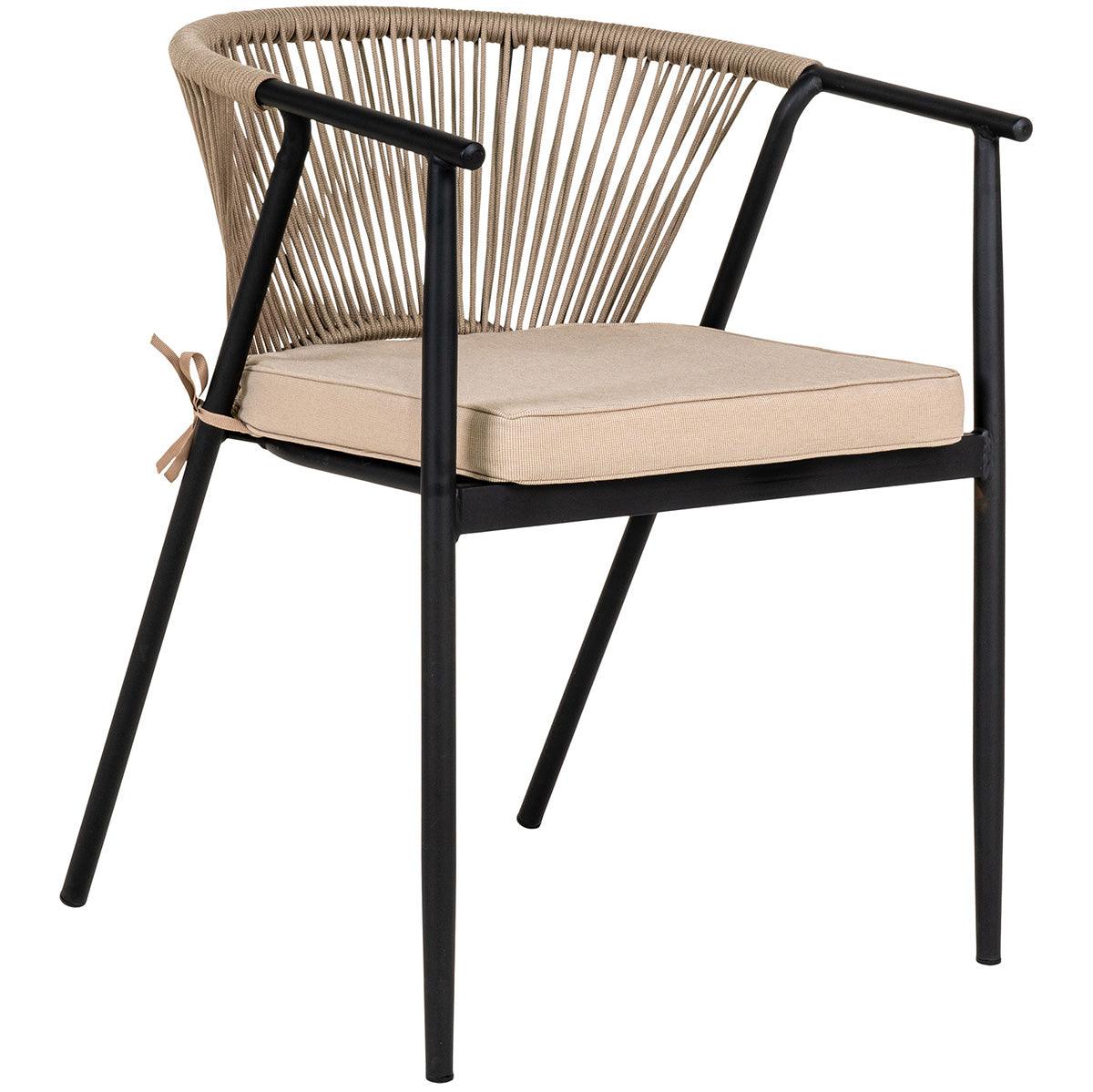 Napoli Grey/Black Dining Chair (2/Set) - WOO .Design