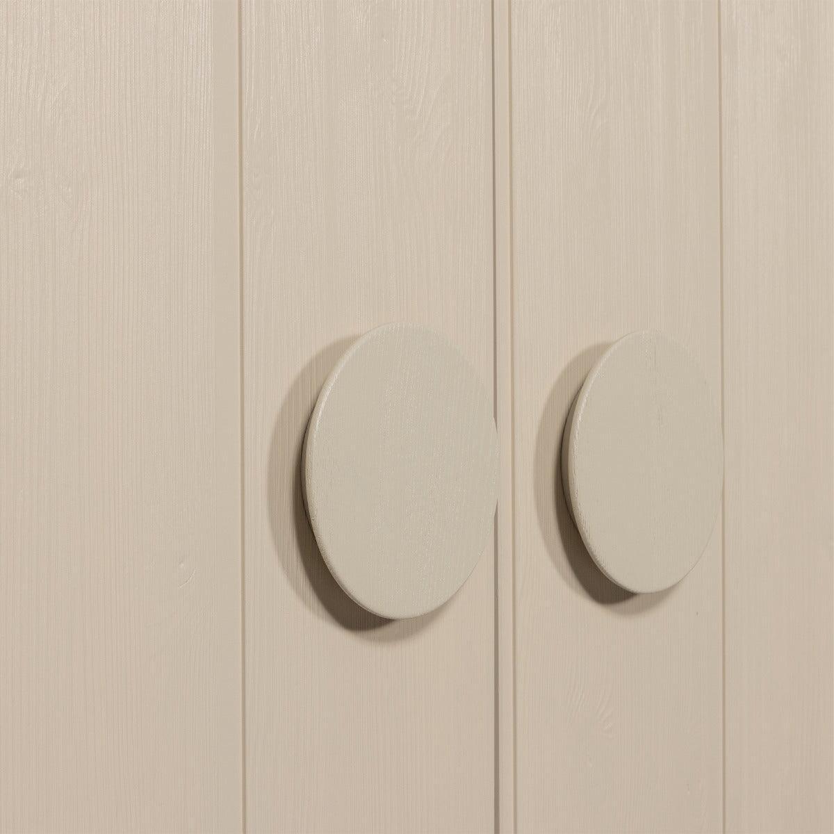 Noah Dust Pine Brushed 2 Doors Cabinet - WOO .Design
