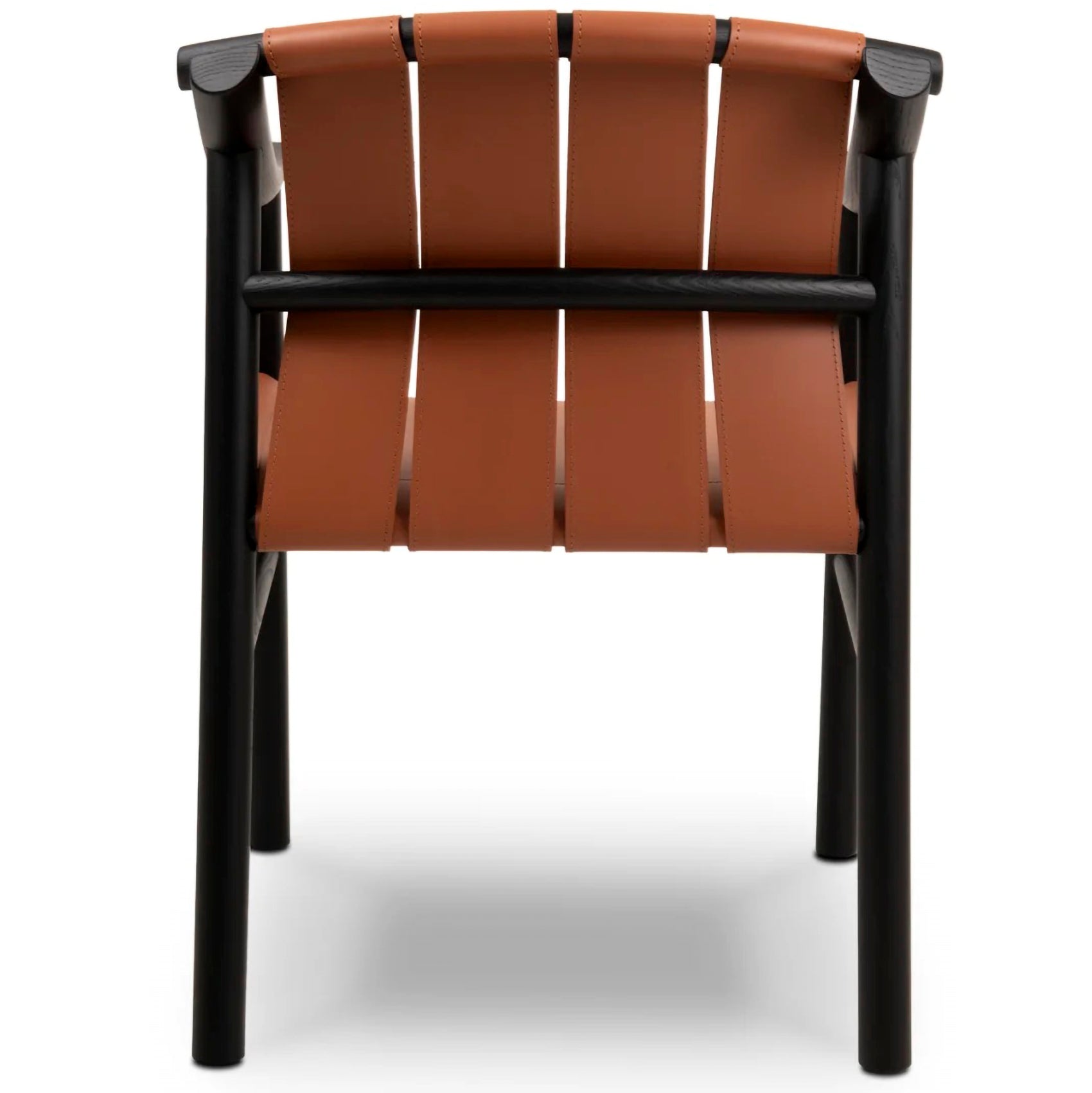 Haiku II Leather Chair with Armrests