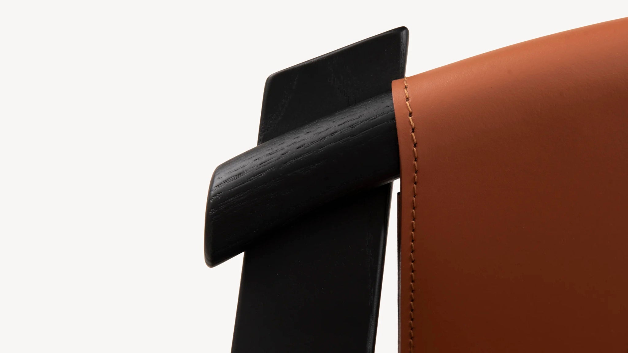 Haiku II Leather Chair with Armrests