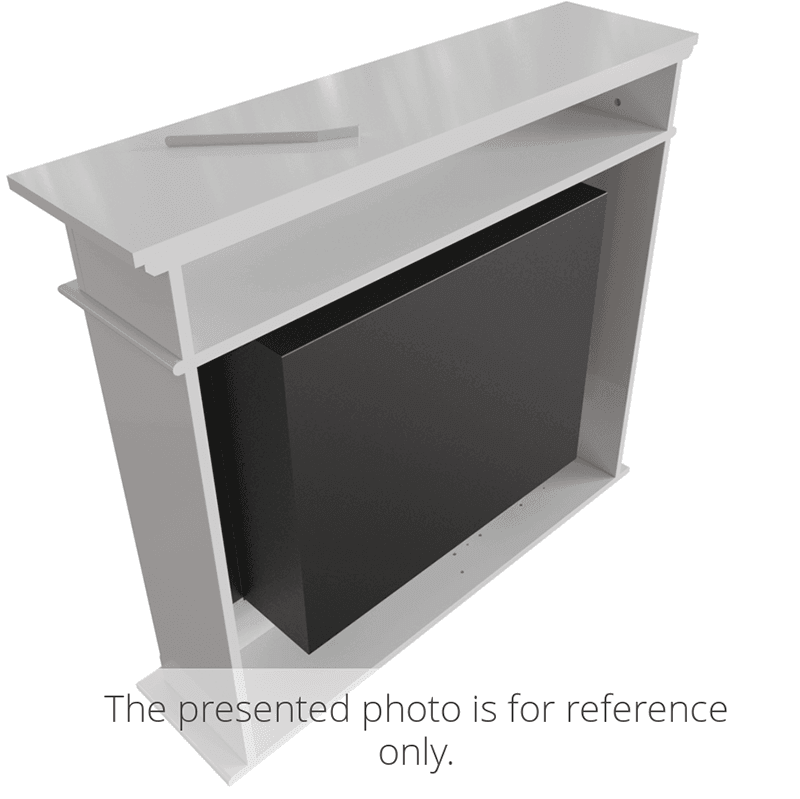 November White Bio Fireplace - WOO .Design