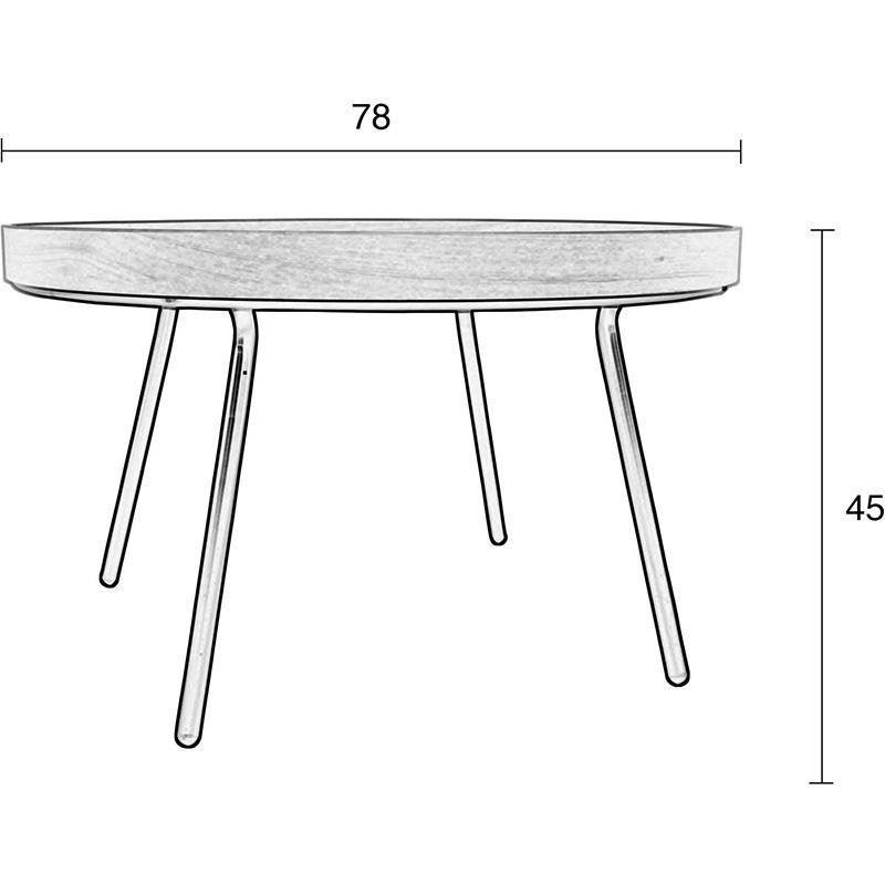 Oak Tray Coffee Table - WOO .Design