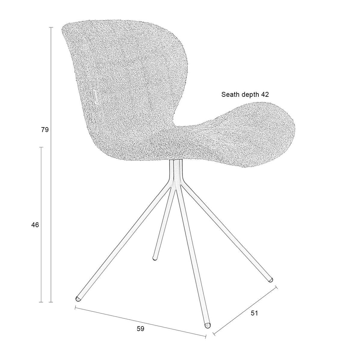 OMG Soft Chair (2/Set) - WOO .Design