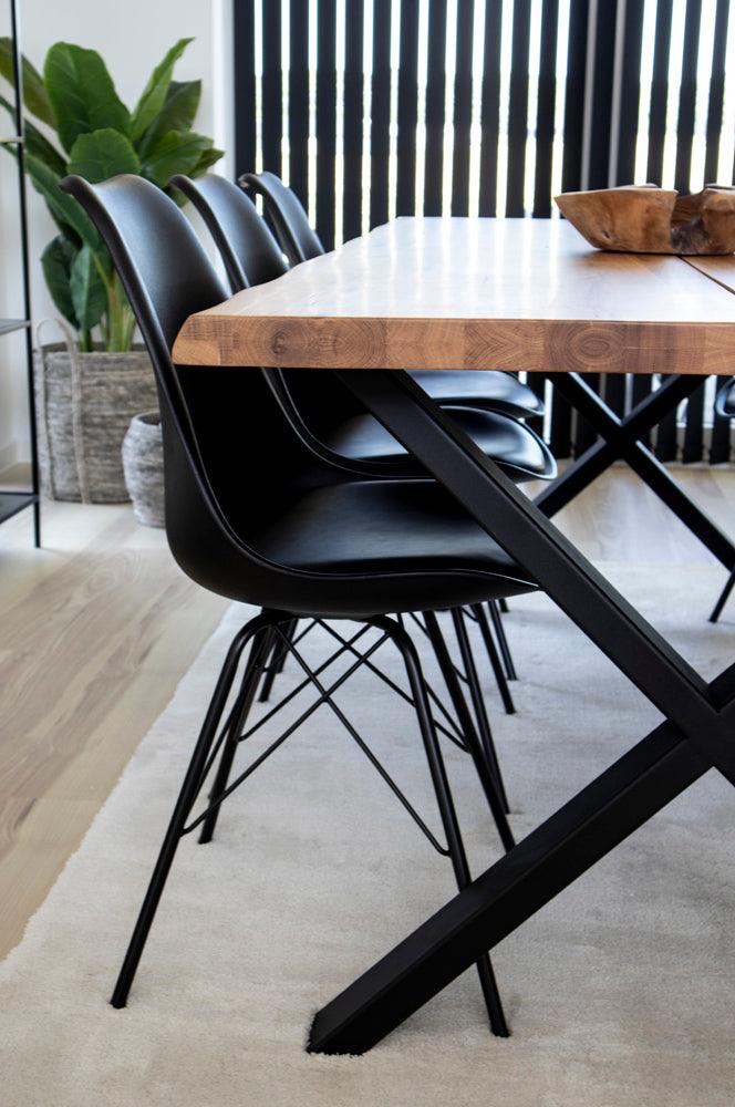 Oslo Black Dining Chair (2/Set) - WOO .Design