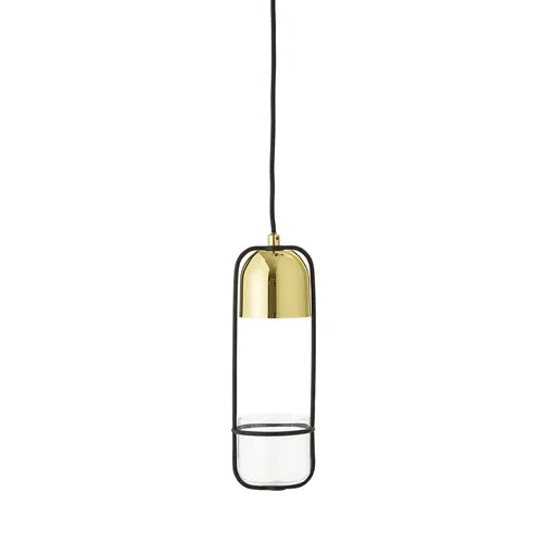 Gold Metal Led Pendant Lamp (Floor Model)