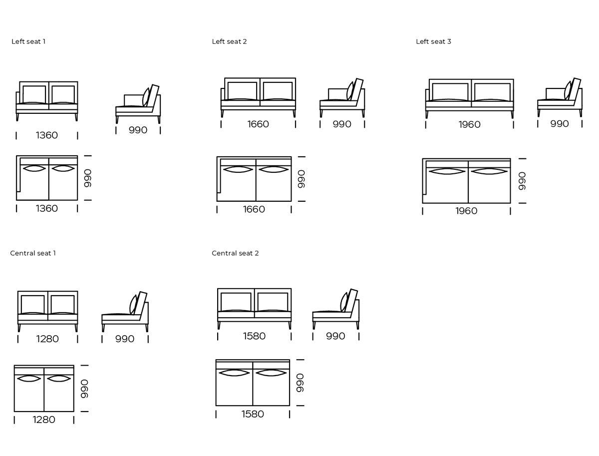 Paradise Modular Sofa - WOO .Design