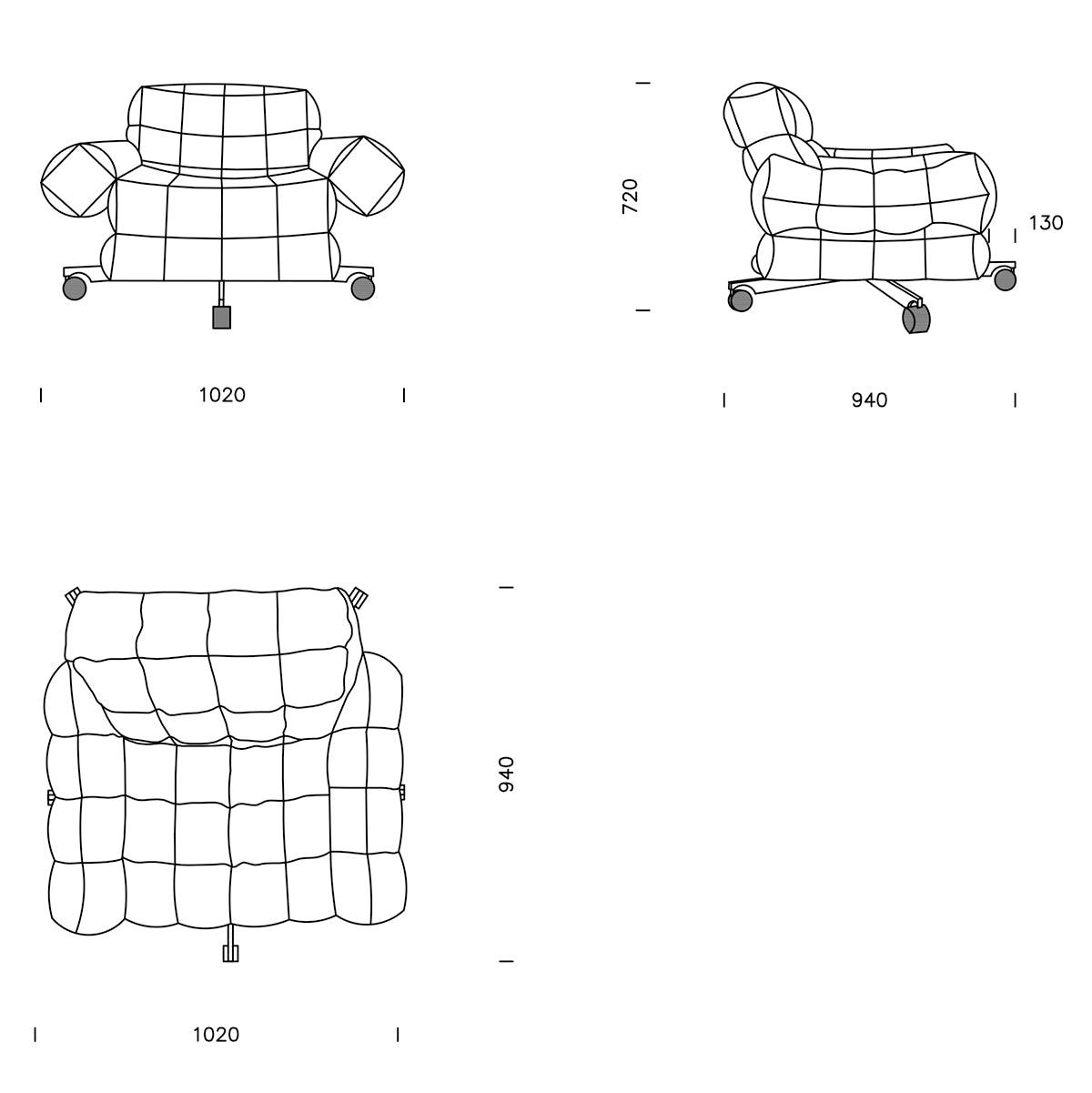 Parfait Lounge Chair - WOO .Design