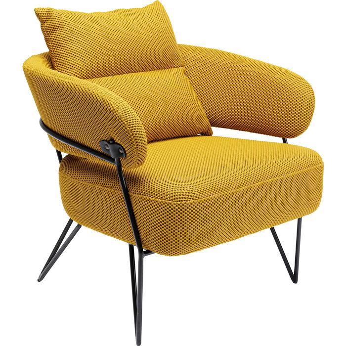 Peppo Yellow Armchair - WOO .Design