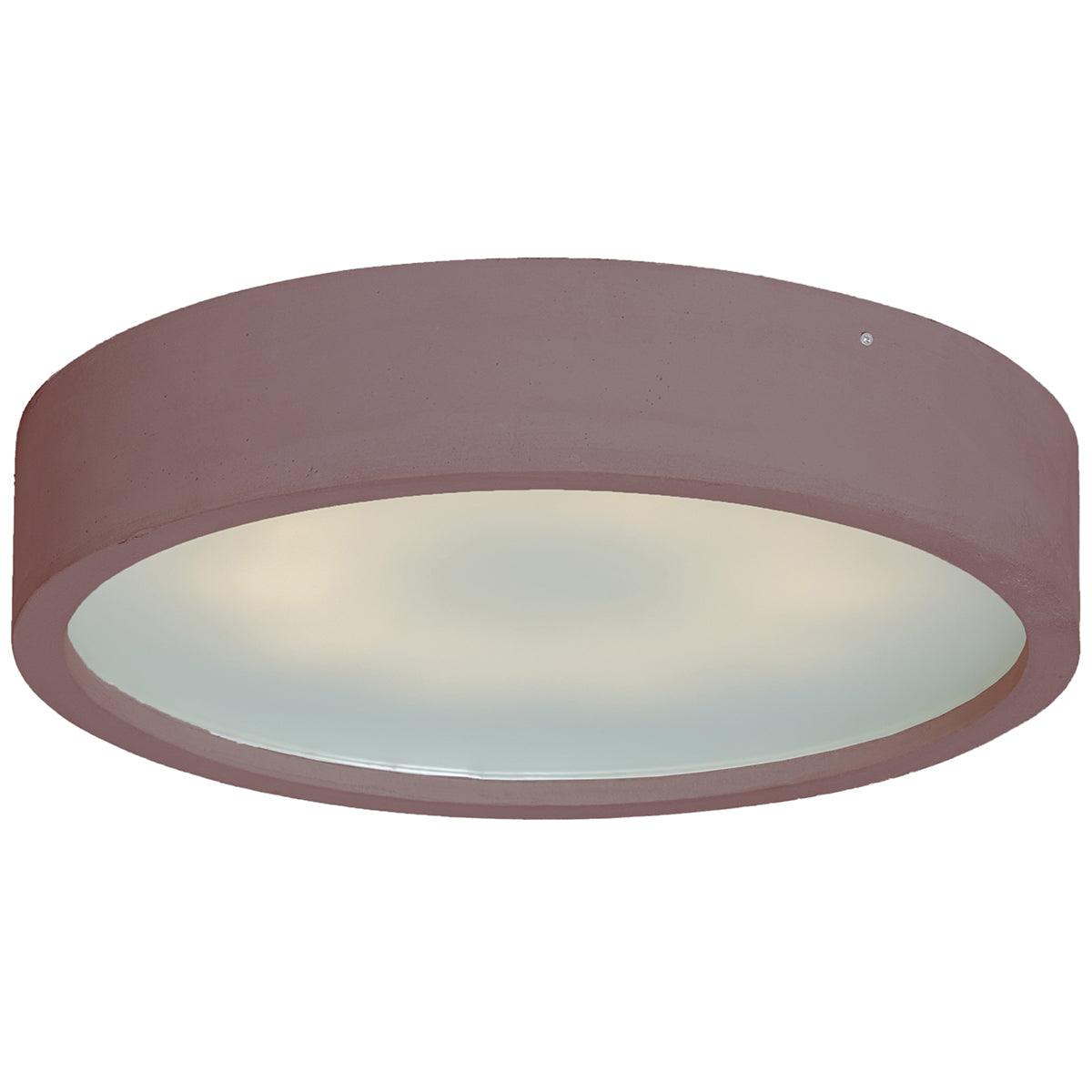 Plan Concrete Round Ceiling Lamps - WOO .Design