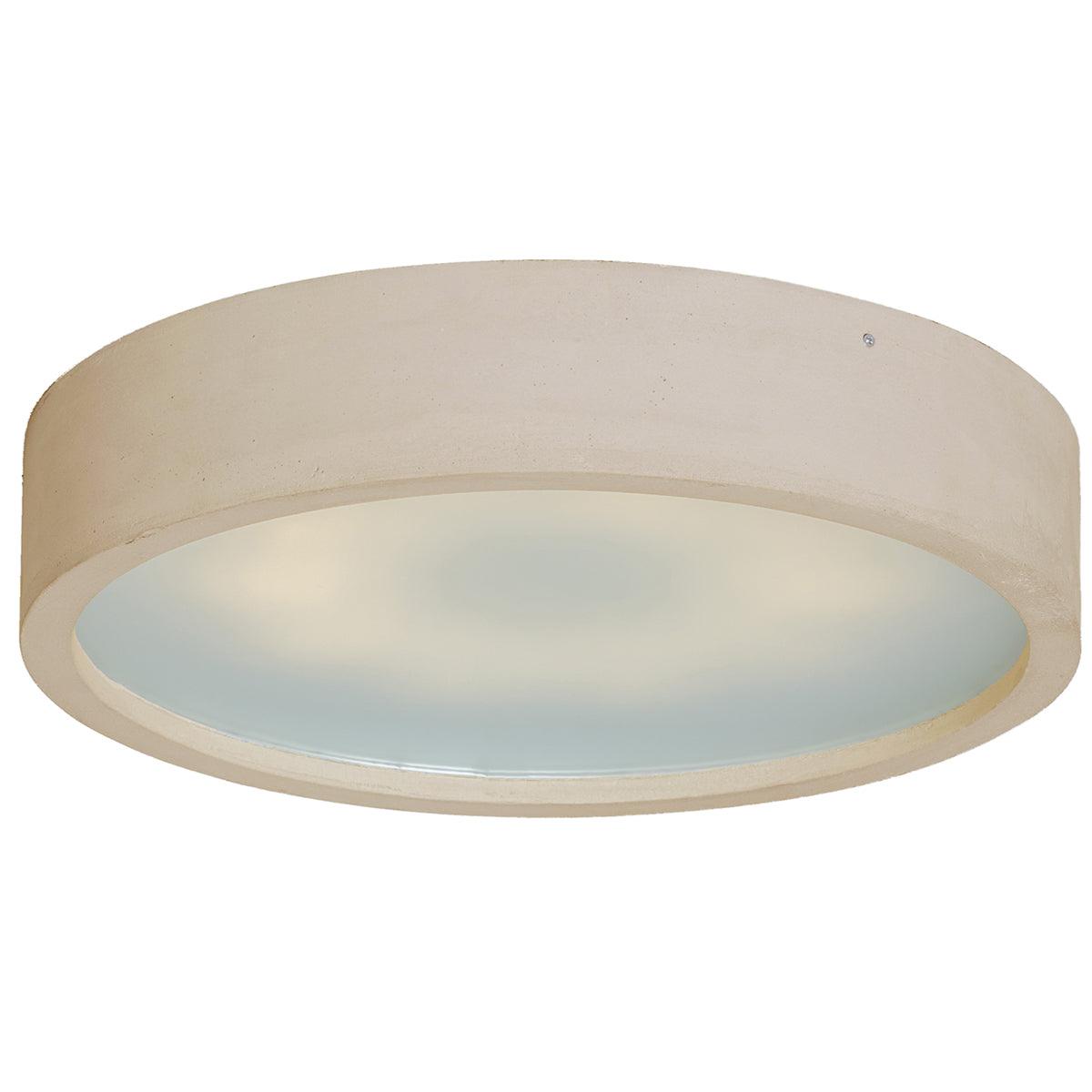 Plan Concrete Round Ceiling Lamps - WOO .Design