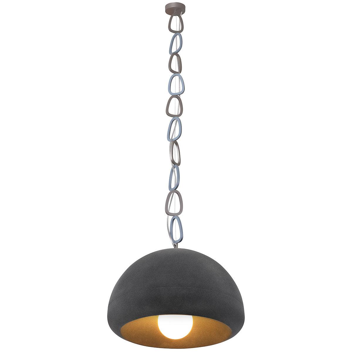 Porchia Velvet Pendant Lamp - WOO .Design
