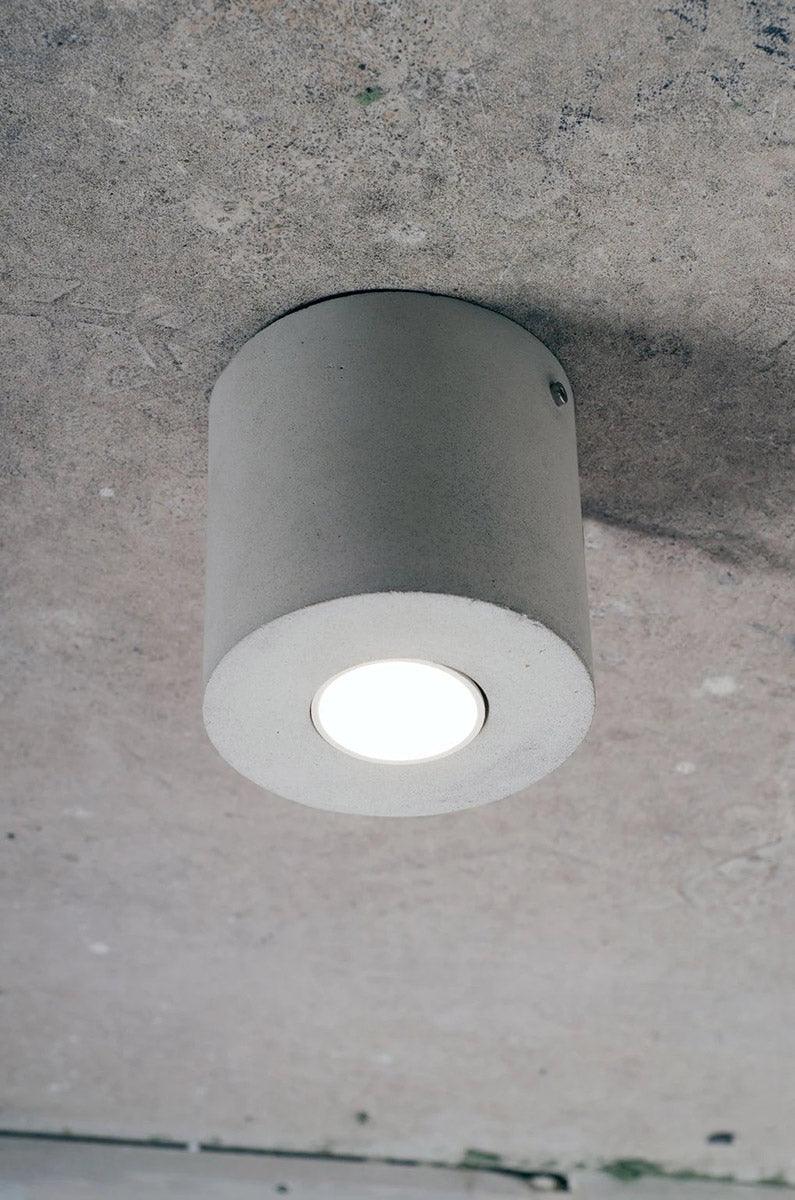 Punta Concrete Ceiling Lamp - WOO .Design