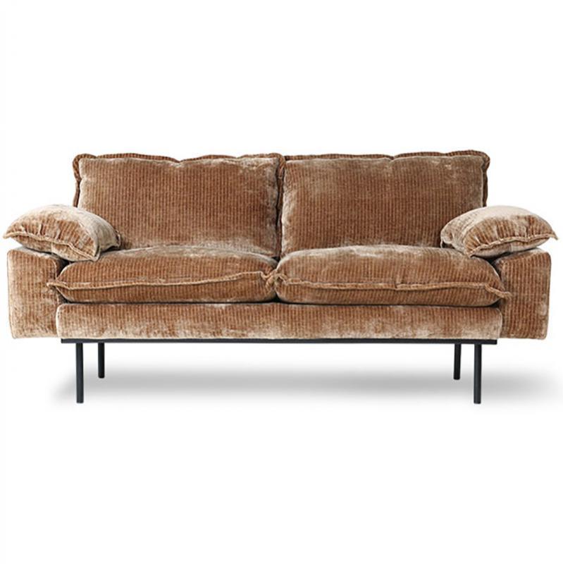 Retro Corduroy Velvet Sofa - WOO .Design
