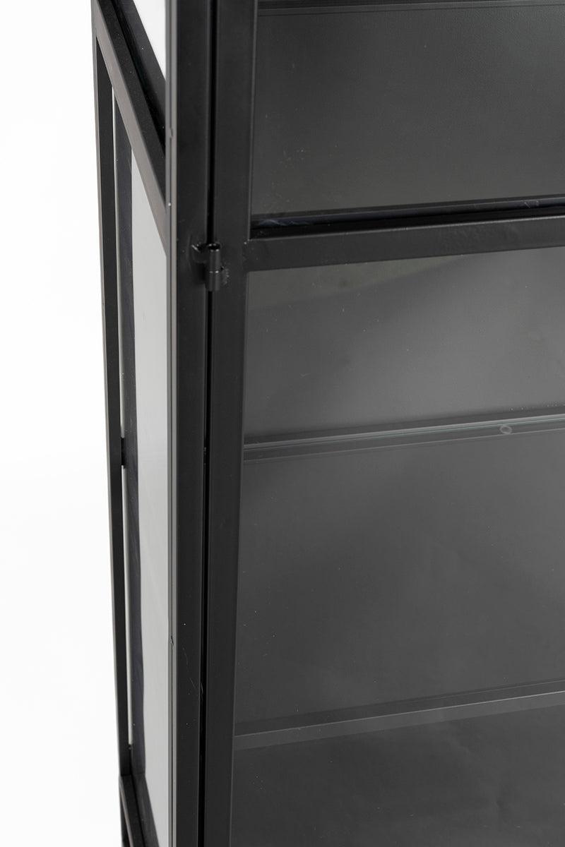 Rob Black Iron/Glass Cabinet - WOO .Design
