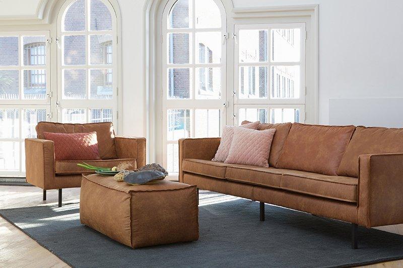 Rodeo Leather 3 Seater Sofa - WOO .Design