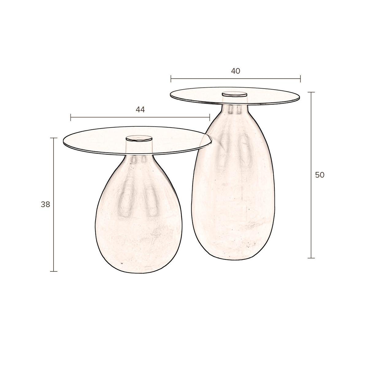 Selene Side Table (2/Set) - WOO .Design