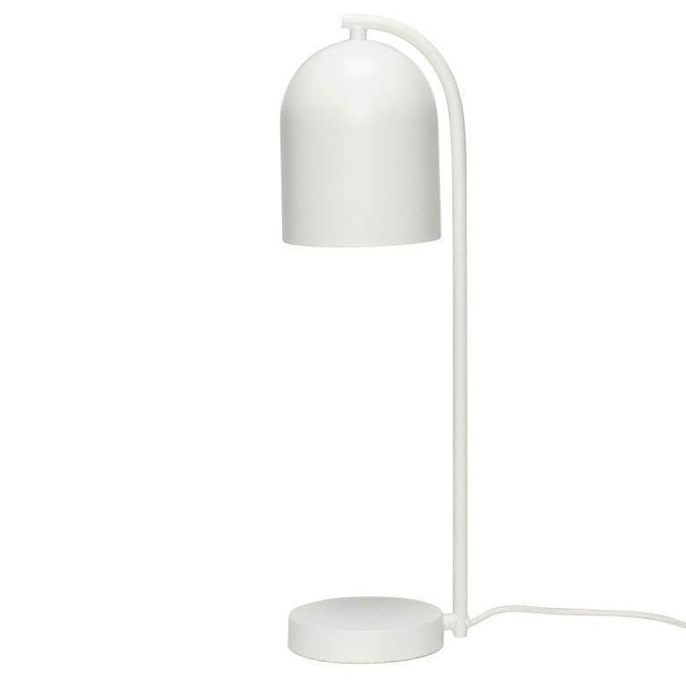 Shy White Table Lamp (Floor Model)