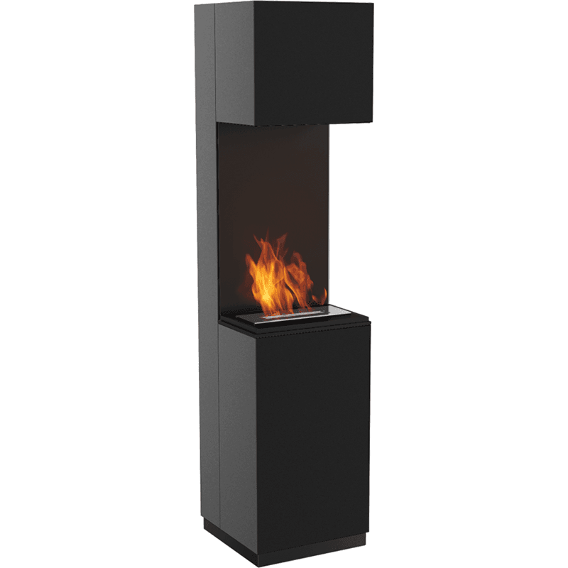 Sierra Black Bio Fireplace - WOO .Design