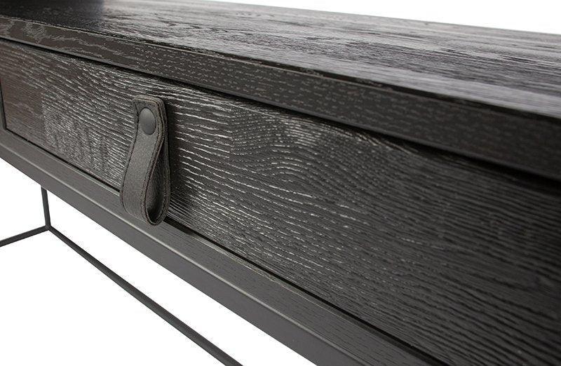 Silas Blacknight Brushed Ash Wood Desk - WOO .Design