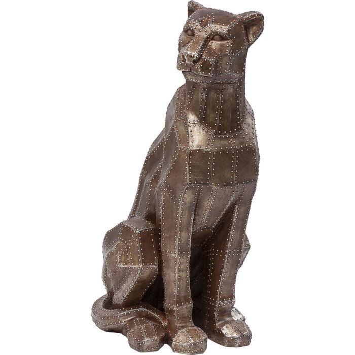 Sitting Cat Rivet Deco Figurine - WOO .Design