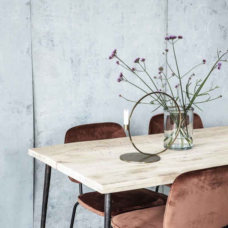 Slated Rectangular Dining Table - WOO .Design