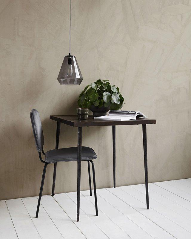 Slated Square Table - WOO .Design