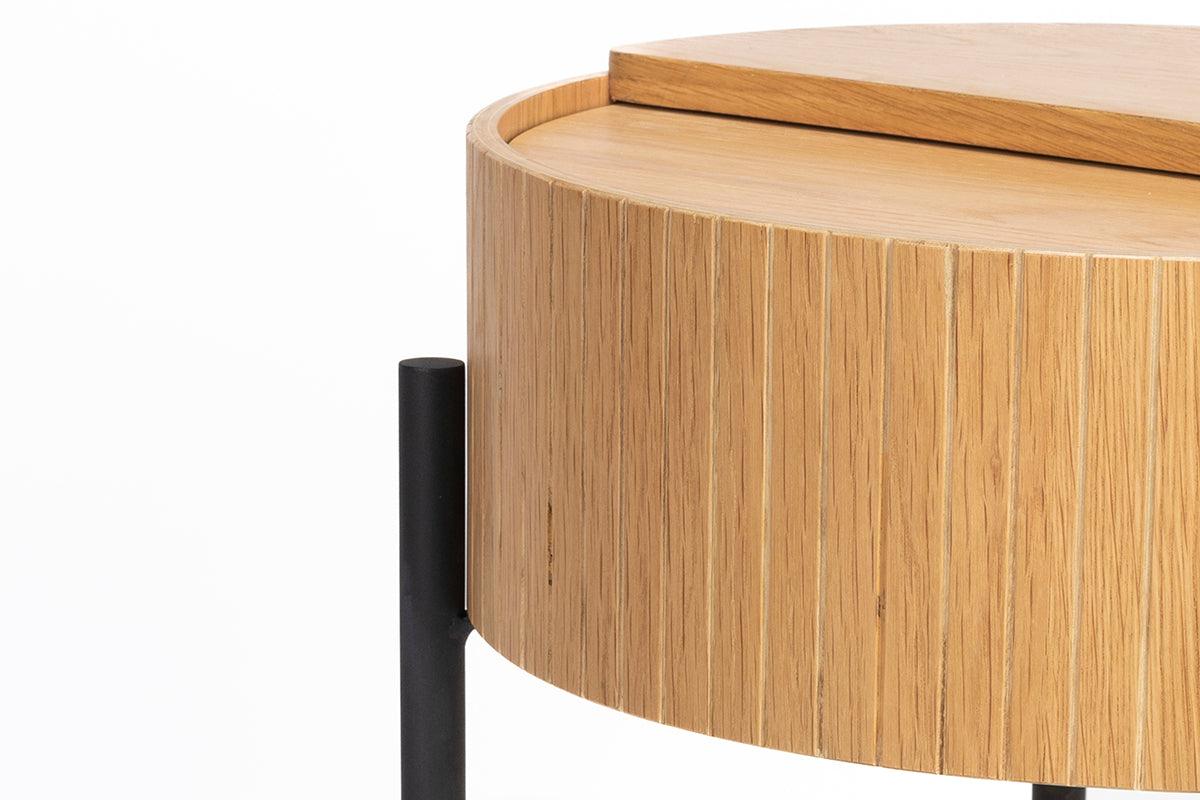 Slides Natural Side Table - WOO .Design