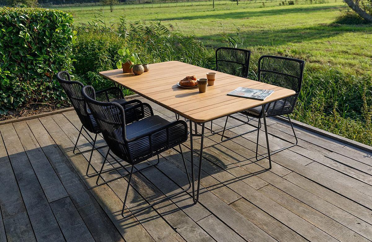 Slimm Teak Wood Garden Table - WOO .Design