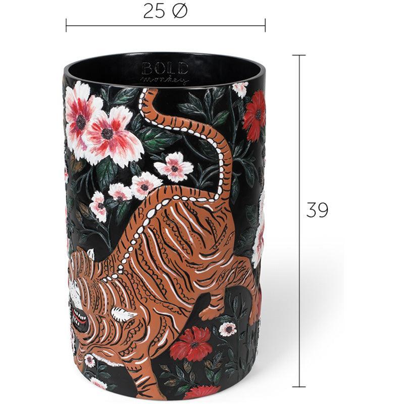 Songs Of The Night Tiger Vase - WOO .Design