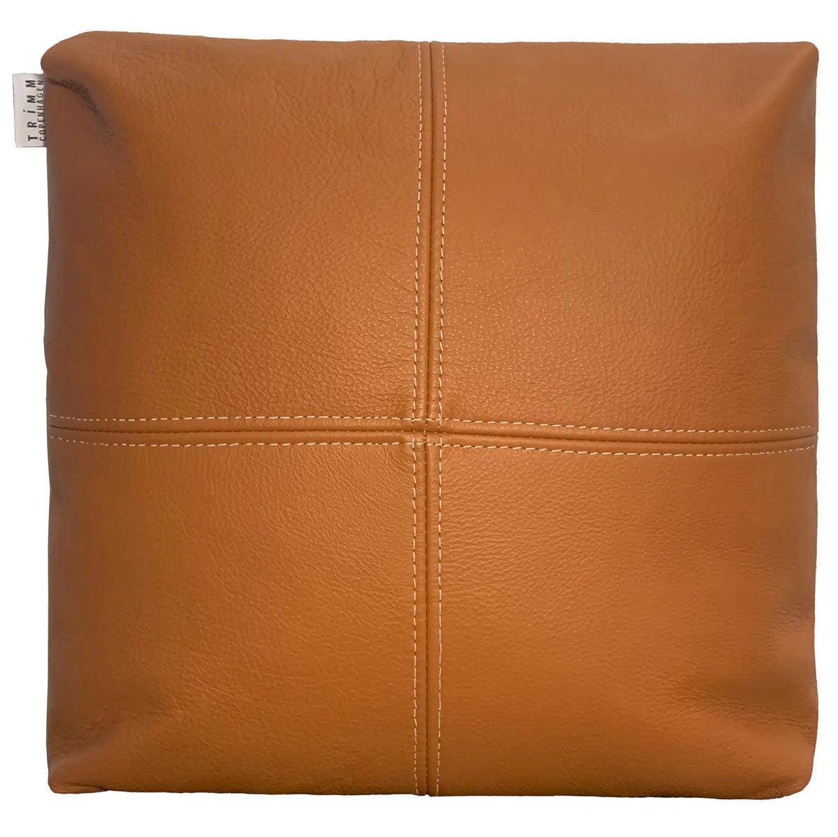 Square Leather Cushion - WOO .Design
