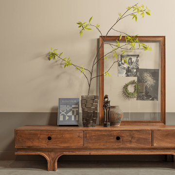 Small solid wood tv stand deals