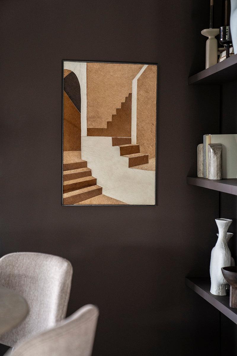 Stairs Leather Wall Deco - WOO .Design
