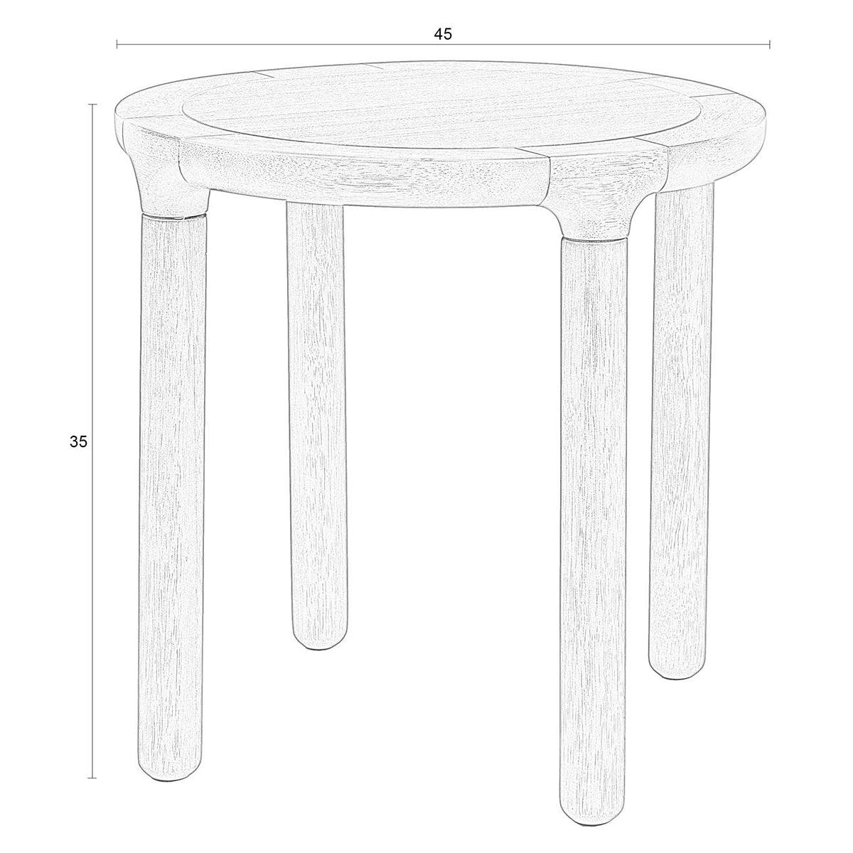 Storm Side Table - WOO .Design