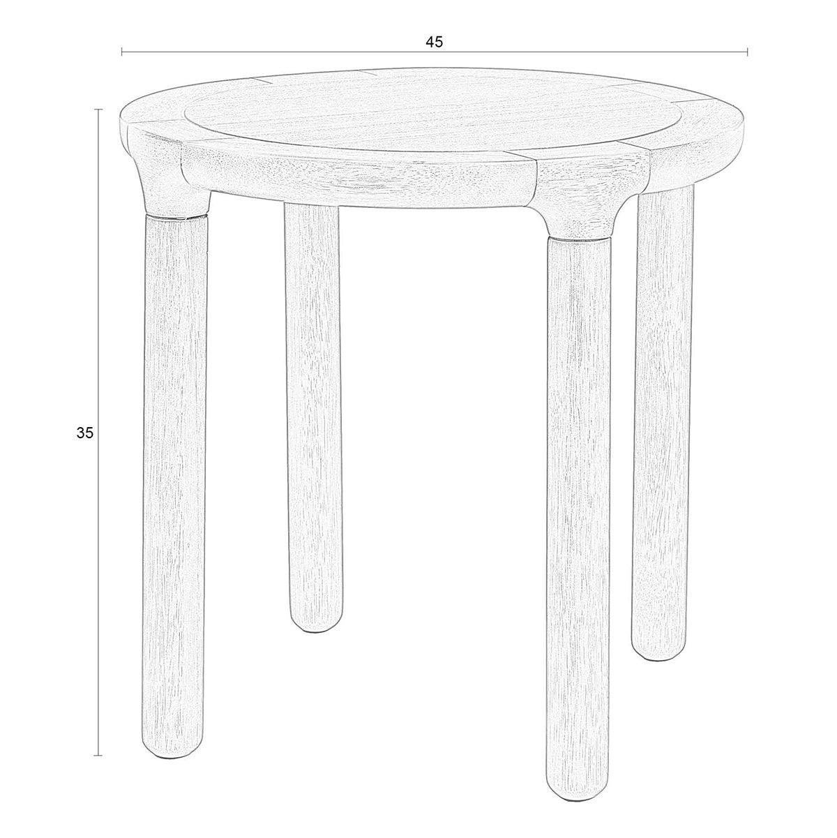 Storm Side Table - WOO .Design