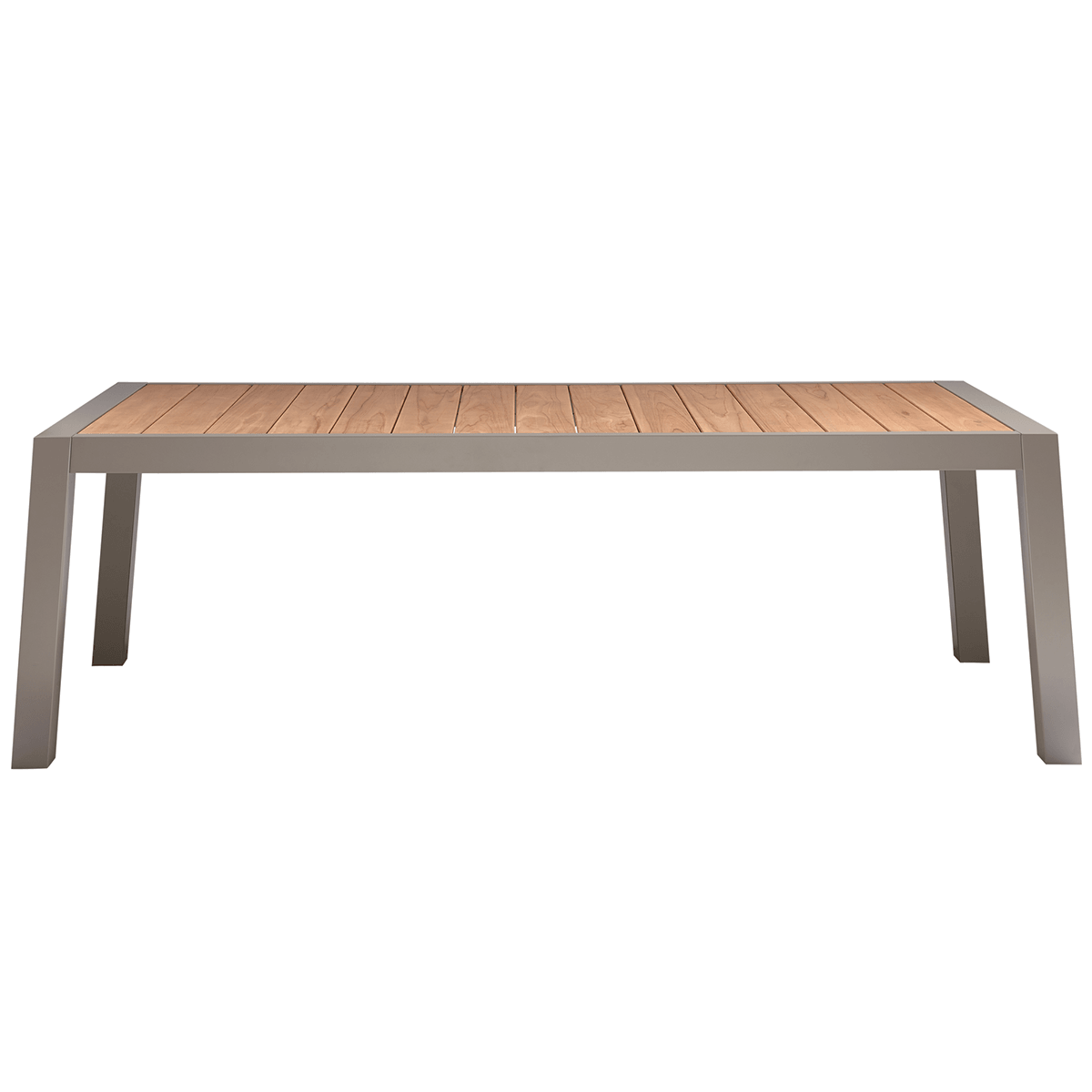 Sulphur Sand Wood/Aluminium Dining Table - WOO .Design