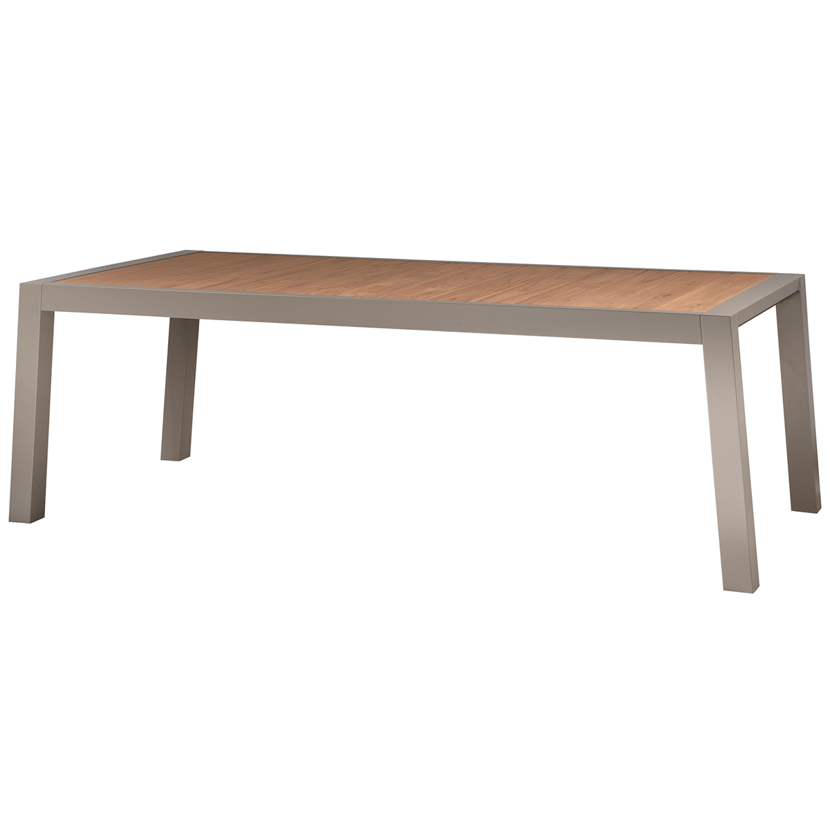 Sulphur Sand Wood/Aluminium Dining Table - WOO .Design