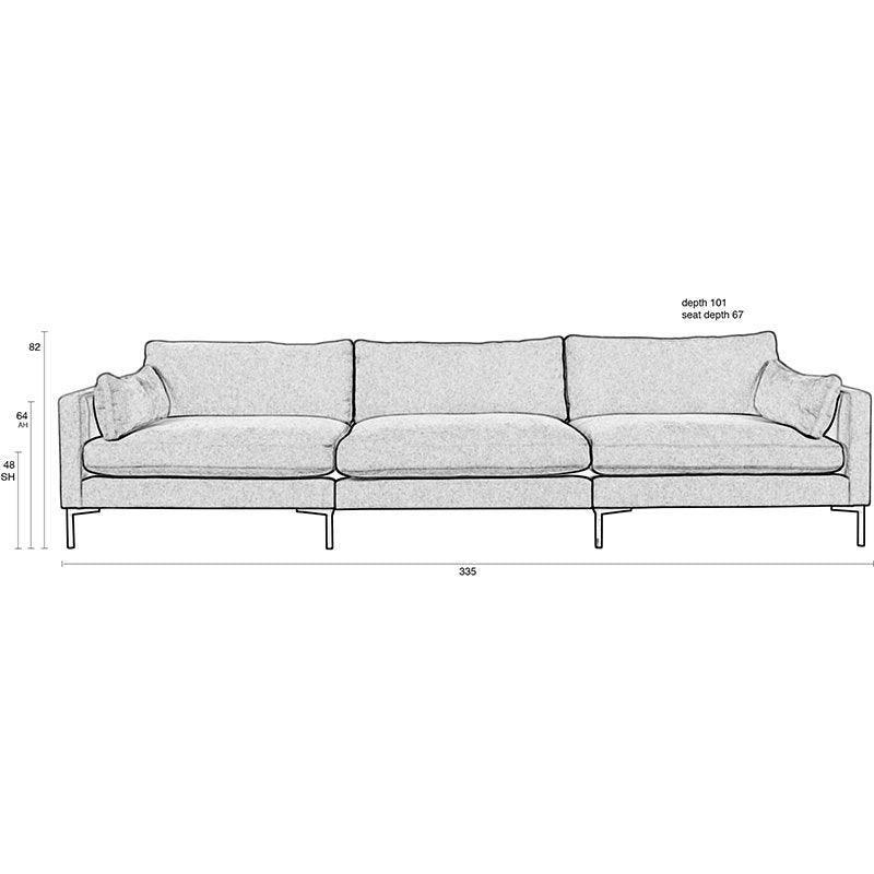 Summer 4.5 Seater Sofa - WOO .Design