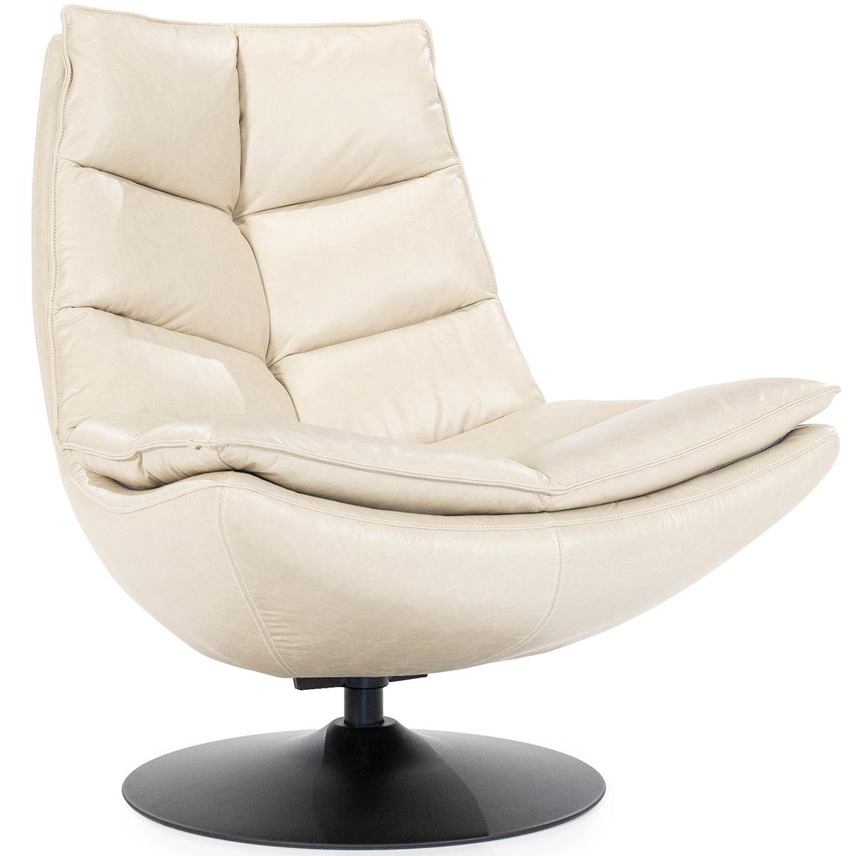 Sven leather 2025 swivel recliner