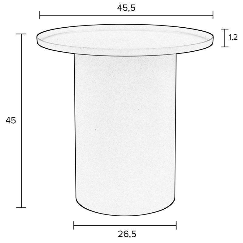 Sverre Round Side Table - WOO .Design