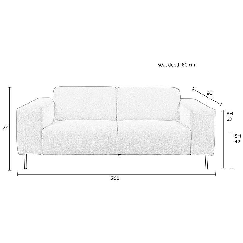 Sylvia 2.5 Seater Sofa - WOO .Design