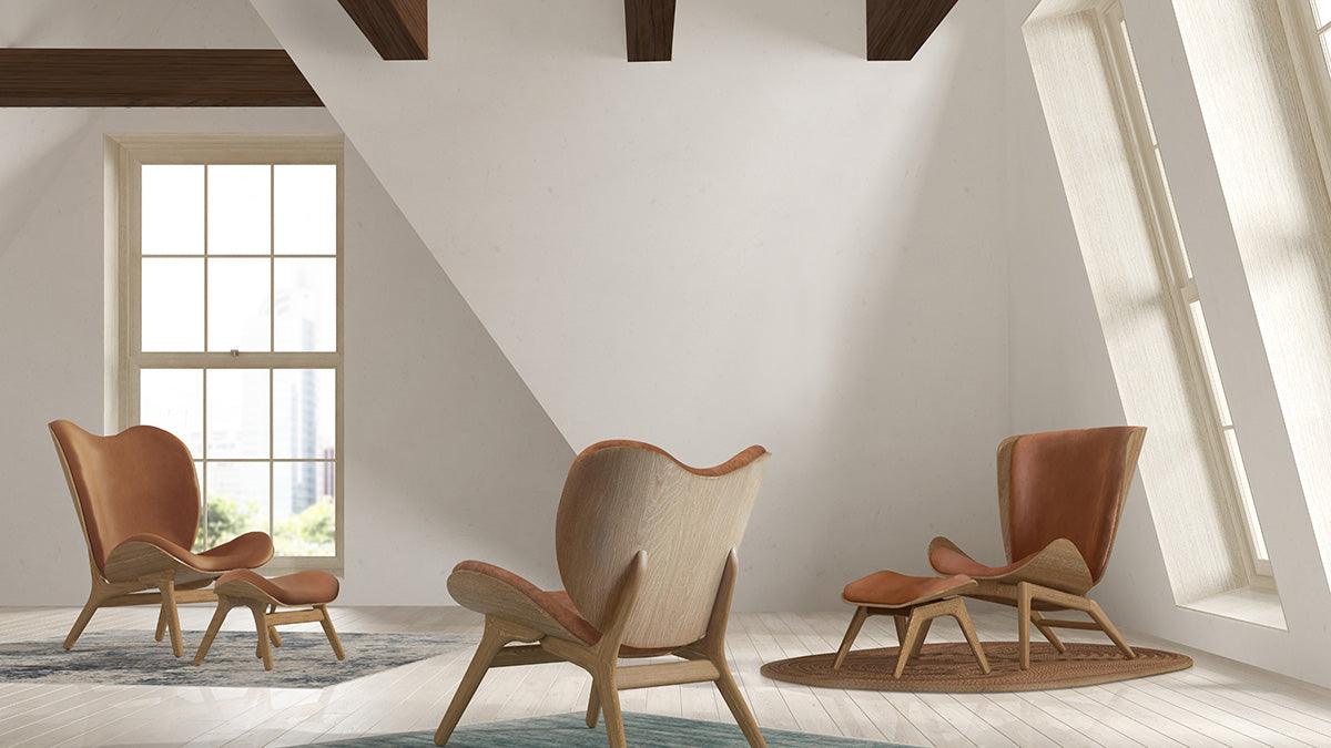 The Reader Rust Dunes Wing Chair - WOO .Design