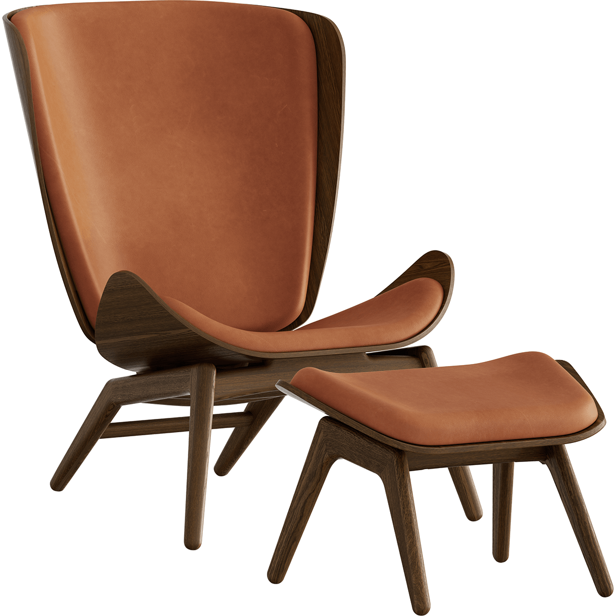 The Reader Rust Dunes Wing Chair - WOO .Design