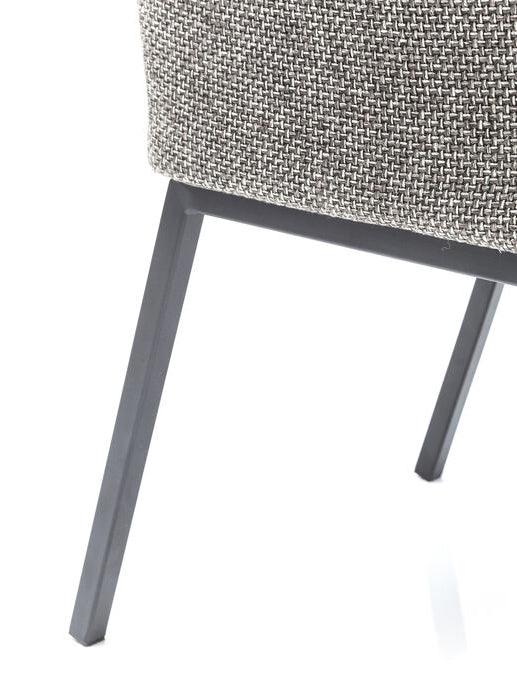 Thinktank Grey Chair with Armrest - WOO .Design